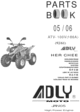 Thumbnail Adly ATV- 100V(186A) Parts Manual Catalog