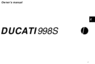 Thumbnail Ducati 998s 2002 COMPLETE OFFICIAL OWNER, OWNERS, USER MANUAL Thumbnail Ducati 998s 2002 COMPLETE OFFICIAL OWNER, OWNERS, USER MANUAL