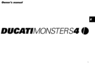 Thumbnail Ducati Monster S4 2001 COMPLETE OFFICIAL OWNER, OWNERS, USER MANUAL Thumbnail Ducati Monster S4 2001 COMPLETE OFFICIAL OWNER, OWNERS, USER MANUAL
