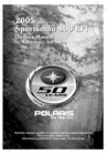 Thumbnail Polaris Sportsman 800 EFI COMPLETE OFFICIAL OWNER, OWNERS, USER MANUAL Thumbnail Polaris Sportsman 800 EFI COMPLETE OFFICIAL OWNER, OWNERS, USER MANUAL