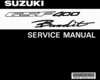 Thumbnail Suzuki GSF400 GSF 400 Bandit COMPLETE OFFICIAL FACTORY SERVICE / REPAIR / WORKSHOP MANUAL 91-97 Thumbnail Suzuki GSF400 GSF 400 Bandit COMPLETE OFFICIAL FACTORY SERVICE / REPAIR / WORKSHOP MANUAL 91-97