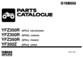 Thumbnail Yamaha YFZ350R YFZ350Z Parts LIST PARTS MANUAL CATALOG CATALOGUE
