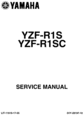 Thumbnail Yamaha YZF-R1S YZF-R1SSC YZF-R1S(SC) COMPLETE OFFICIAL FACTORY SERVICE / REPAIR / WORKSHOP MANUAL  