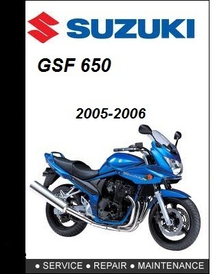 Product picture Suzuki GSF 650, 650S Service Manual