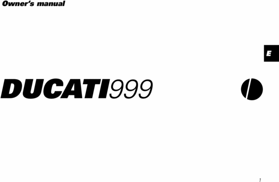 Product picture Ducati 999 COMPLETE OFFICIAL OWNER, OWNERS, USER MANUAL 